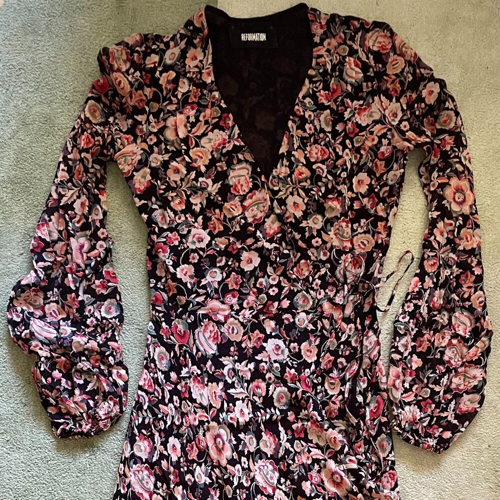 Midi Reformation Wrap Dress